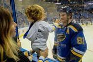 Vladimir Tarasenko's wife and kids